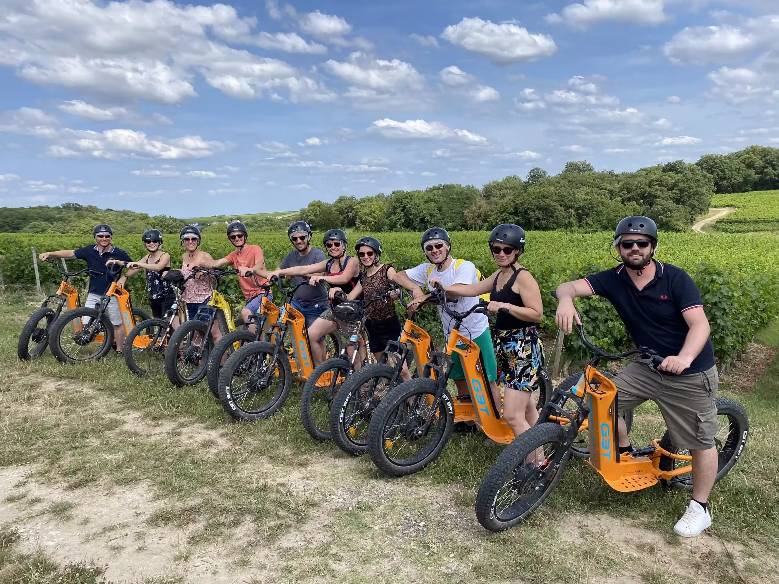 balade trottinette electrique tout terrain