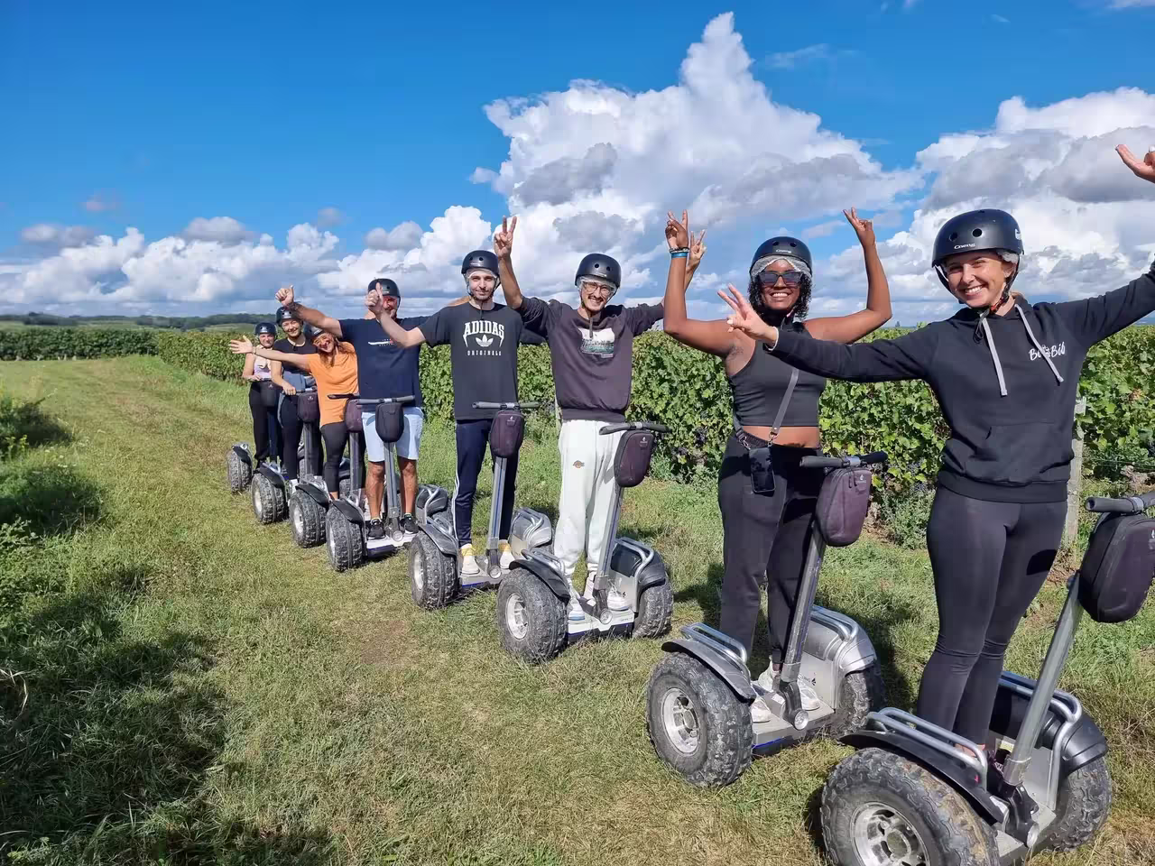 Balade gyropodes vignes